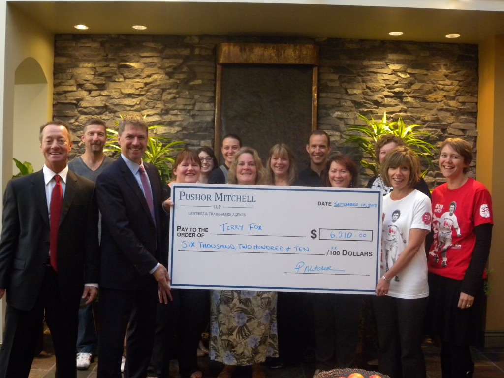 From left to right: Jason Semeniuk, Ron Solmer, Amanda Brealey, Christa Taylor, Serena Nolan, Julie Burleigh, Laurel Reading, Shane Worman, Jennifer McKenzie, Dorothy Holmes, Carol Semeniuk, Lisa Worman.